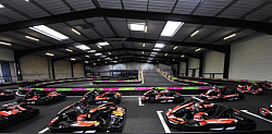 Go kart race courses applicable for various projects